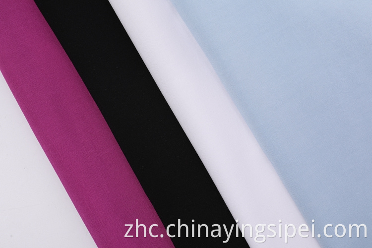 批发编织平原挑战100％人造丝粘液印刷面料用于女装